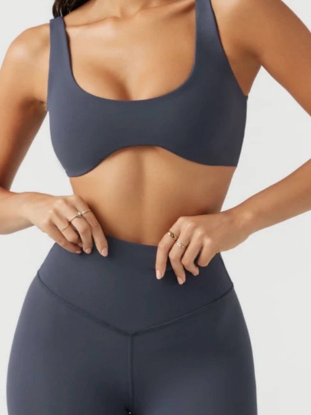 Joah Brown Contour Bra (matching leggings also available)